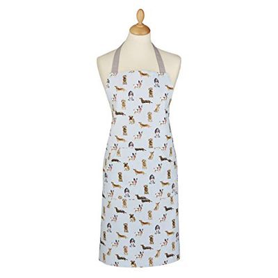 Cooksmart British Designed Kitchen Aprons For Women & Men | 100% Cotton Kitchen Apron With Pockets | Modern Designed Cooking Aprons For Women & Men Suitable For All Types Of Kitchens