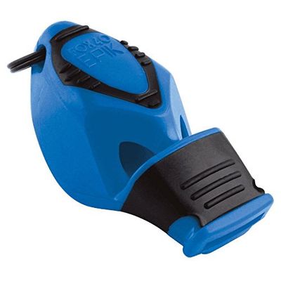 Fox 40 Epik CMG Safety Whistle and Strap Silbato, Adultos Unisex, Blue (Azul), Talla Única