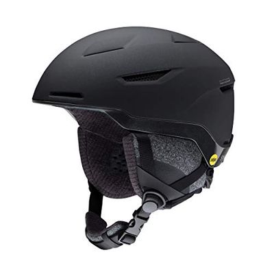 SMITH Vida MIPS EU helm, volwassenen, uniseks, mat, zwart, parel (meerkleurig), eenheidsmaat