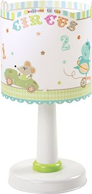 Dalber Lampe de Chevet Collection "Circus" Brille dans la Nuit