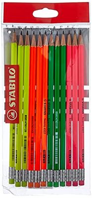 Graphite Pencil - STABILO Swano Graphite - Set of 12 - HB