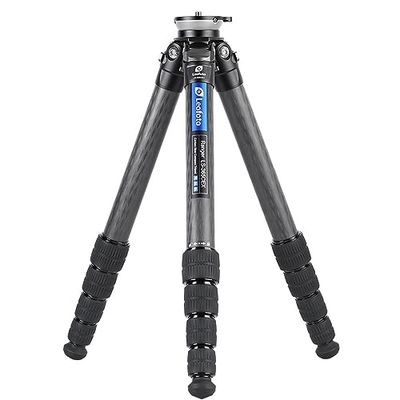 Leofoto - Ranger - Treppiede in carbonio con base di livellamento - Gambe regolabili in 3 angoli - Ideale per Lavori Panoramici e Videografi - LS-365CEX