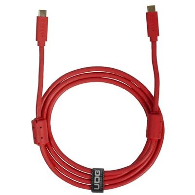 UDG Ultimate Audio Cable USB 3.2 C-C Rojo Recto 1,5 m