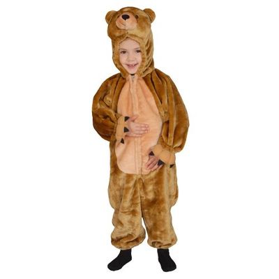 Dress Up America Costume Da Tenero Orsetto Bruno - Bellissimo Set Da Travestimento Per Giochi Di Ruolo - Costume Cosplay Per Bambini