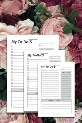 My To-Do'S Planner: Task Checklist Tracker for Everyday Productivity and Business | 6" x 9" Inches, 110 pages