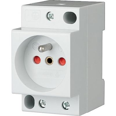 Eaton 266876 SCHUKO PLUG SOCKET 10/16 A, 250 V AC, Child Safe
