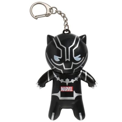 Lip Smacker Marvel Collection, Bálsamo Labial Sabor Black Panther para Niños, con Llavero, Hidrata y Refresca, Pack de Blíster Individual