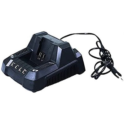 Ikra 17180983-1 Batteria 40V Caricatore rapido Stazione di Carica con indicatore a LED, ONE FOR ALL