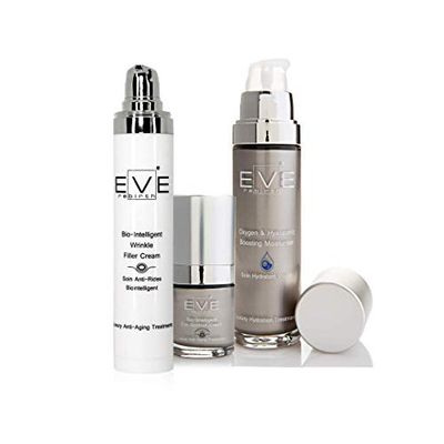 EVE REBIRTH Kit : Soin Anti-Rides Bio-Intelligent, 50 ml + Soin Anti-Rides Yeux Bio-Intelligent, 15 ml + Soin Hydratant, 50 ml