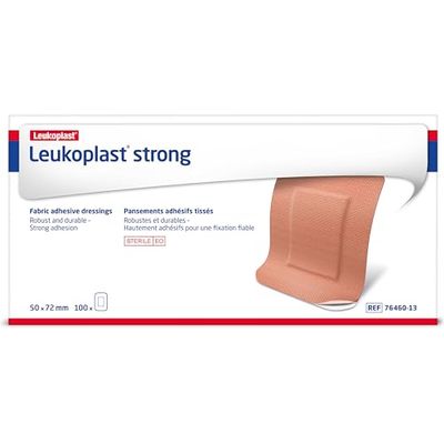Leukoplast Classic Fabric Plasters, 7.2x5cm (Pack of 100)