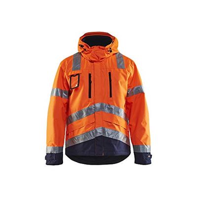 Blaklader 483719775349XS functionele jas, High Vis oranje/groen, maat XS