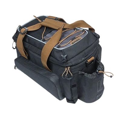 Basil Miles XL PRO, Trunkbag Unisex Adulto, Nero (Black Slate), 9-36 Liter