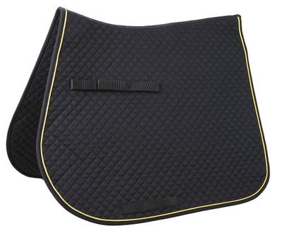 KERBL Chabraque Classique Multi Usage pour Cheval Noir/Doré