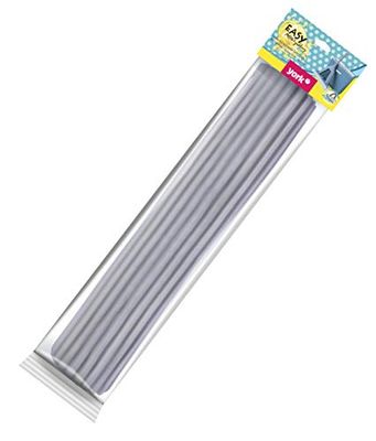 York portaoggetti per mop Facile | Spugna PVA Assorbente | Lavare Il Pavimento Senza bagnarsi e sporcarsi Le Mani | Assorbe Perfettamente i liquidi e Raccoglie Lo Sporco, Sponge, Grigio, Easy