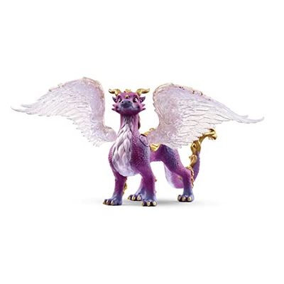 schleich BAYALA | Drago del cielo notturno 70762 | figura dettagliata con ali mobili e trasparenti | regalo incantevole per bambini dai 5 anni | giocattolo fantastico | 15 x 10 x 18 cm
