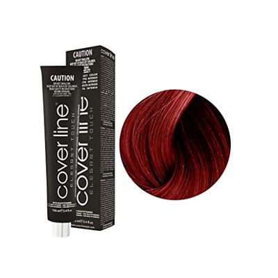 COVER LINE Intense Red 100 ML, Noir, Estandar