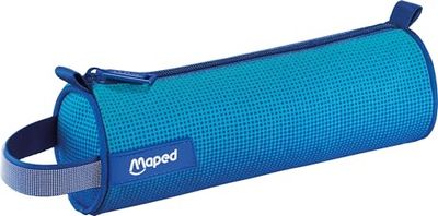 Maped Kidy Learn koncentration pennfodral - 22,5 cm x 7,5 cm - robust stängning - avslappnande tyghandtag - praktiskt format för alla skoltillbehör
