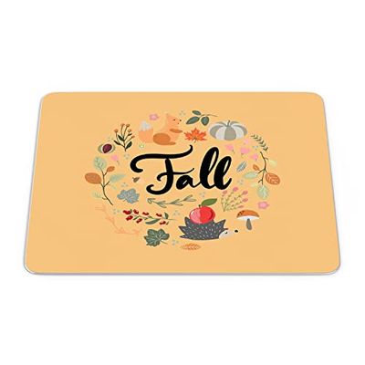 Questo Casa, Rectangle Digital Printed Mouse Pad, Non-Slip Base, for Office and Home, Size: 22 x 18 cm