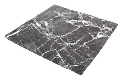 Kleine Wolke 4073977135 Como Tapis de bain Coton Platine 60 x 60 x 2 cm
