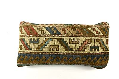 Kelim Cuscino 25x50 cm fatto a mano turco prodotto federe kilim dekorativo orientale etnici cuscino A2756