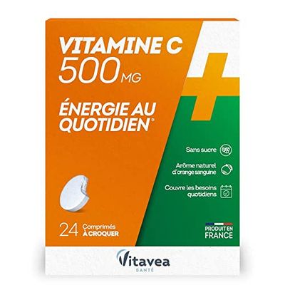 Nutrisanté Vitamine C à Croquer 24 Comprimés