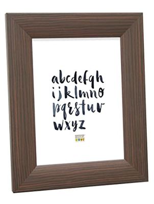 Deknudt Frames S53GH2 Cadre Photo Bois Pin Brun Foncé 20 x 20 cm