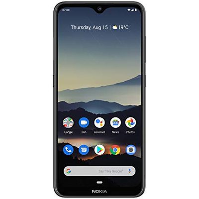 Nokia 7.2 Smartphone - 128 GB Geheugen - Android One - 48 Megapixel Triple Camera - 6,3” Full HD+ Scherm met HDR-kwaliteit – Extra Sterk en Licht – Energiezuinige Batterij - Charcoal