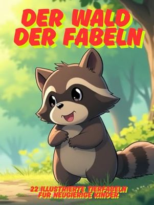 Der Wald der Fabeln: 22 illustrierte Tierfabeln für neugierige Kinder