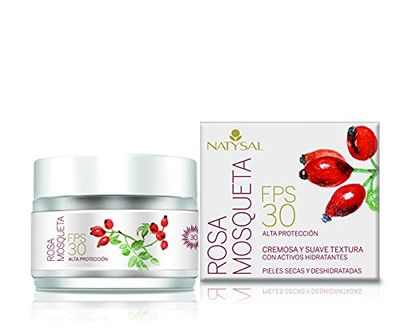 Creme de rosa mosqueta FPS30 50 ml. | Para pele seca e desidratada, Natysal