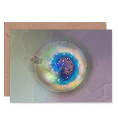 Wee Blue Coo CARD GREETING PHOTO PAINTING LITTLE PLANET WORLD SEA BOATS SHIPS
