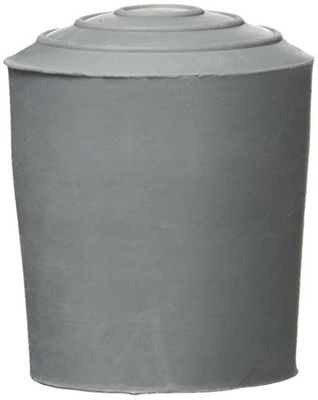 Sysfix 3170703 Lot de 4 embouts en caoutchouc pour déambulateur, diamètre 25 mm, couleur gris