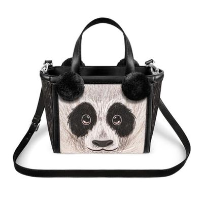Hot Chocolate Design Panda Women's Mini Tote Bag