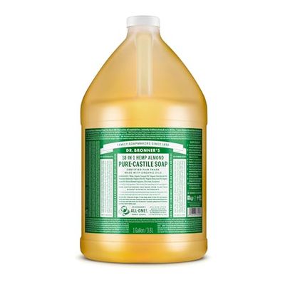 Dr Bronner | Almond Pure-Castile Liquid Soap, 3.79l