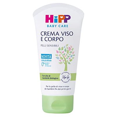 HiPP Baby Care Viso & Corpo per Pelli Sensibili, 75 ml