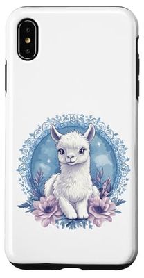 Cute Adorable Baby Llama Case for iPhone XS Max