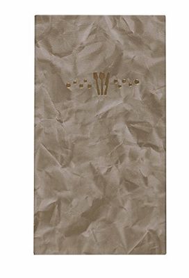 Lacor 28292 Andrea Collection Wine List Cover, 155 x 280 mm, Light Brown