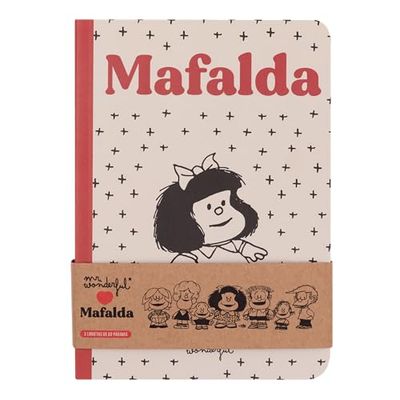 Mr. Wonderful - Set van 3 notitieboeken A5 - Mafalda