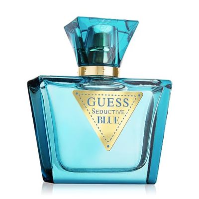 GUESS Seductive Blue, Eau de Toilette pour Femme, Parfum Floral et Fruitée, Senteur Fraîche et Addictive, Longue Durée, 50 ml