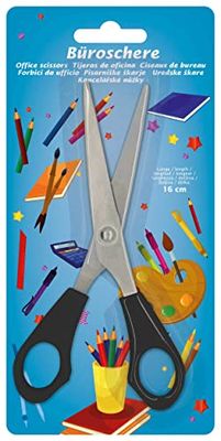 Office Scissors 160mm Black
