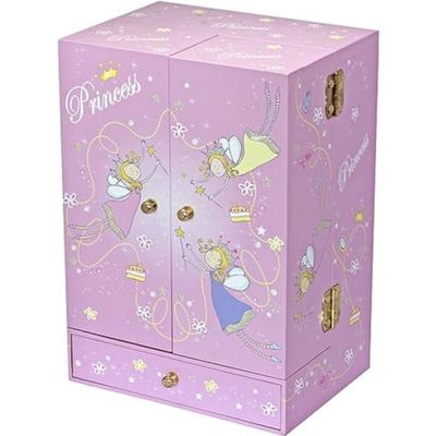 Trousselier S 83504 - kist spaarpot/muziekdoos "Princess roze" (muziekdoos, muziekdoos, muziekdoos) als sieradendoosje (sieradendoos, sieradendoosje) - het ideale geschenk