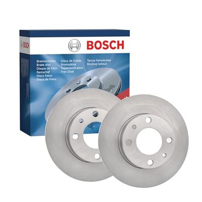 Bosch BD57 Discos de travão, certificação ECE-R90, 1 conjunto de 2 discos