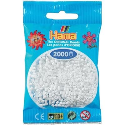 Hama - Confezione da 2000 perline da stirare, plastica, marrone