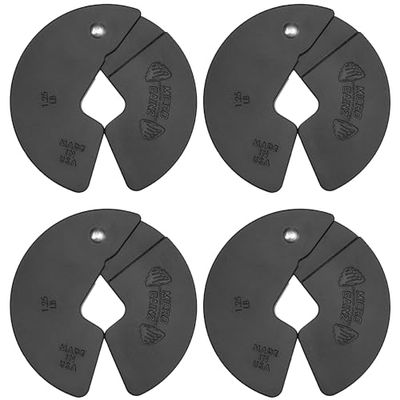 Micro Gainz NY 0,6 kg Hantel Fraktionella viktplattor 2 eller 4 delar - designade för hantelträning och mikroladdning, tillverkad i USA (4 delar)