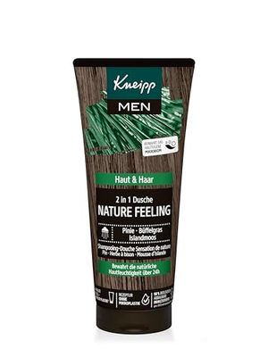 Nature Feeling 2 w 1, sosna, trawa bawoli i mech, odżywczy żel pod prysznic