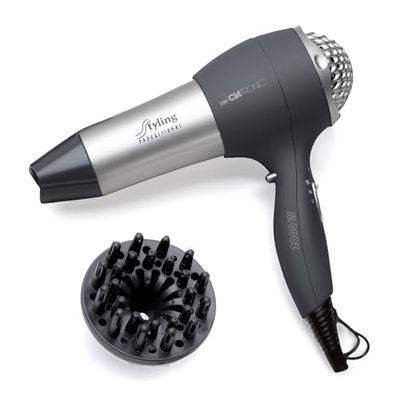 Clatronic - HTD 3055 - Sèche Cheveux - Filtre Amovible - 2 Vitesse - 3 Températures - 2000 W