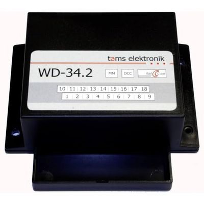 TAMS Elektronik 43-02358-01-C Boîtier accessoire pour décodeur daiguillage WD-34.2
