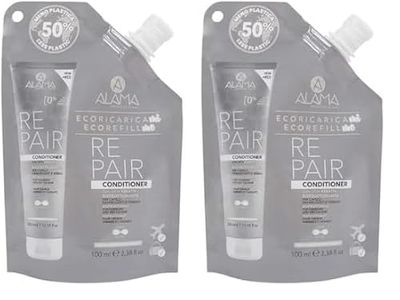 Alama Repair Conditioner Ristrutturante Per Capelli Danneggiati Con Cheratina 100ml (Confezione da 2)