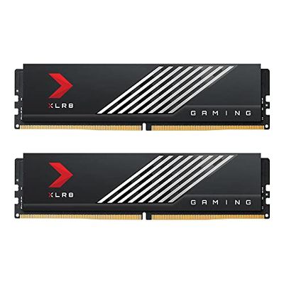 PNY Kit RAM XLR8 Gaming Epic-X RGB™ 32GB (2x16GB) DDR5 6400MHz (PC5-51200) CL40 1.4V (MD32GK2D5640040MXRGB)