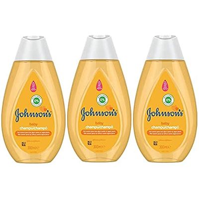 Johnson's Baby, schampo, 3-pack (3 x 300 ml)