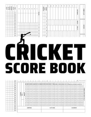 Cricket Score Book: Track Your Match Statistics